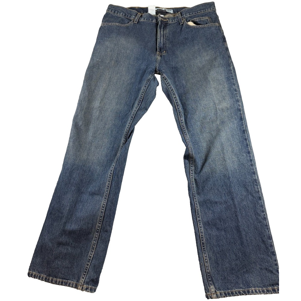 Harley-Davidson Jeans Mens 38x32 Straight Leg Biker Genuine MotorClothes